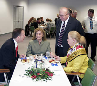 Tom Lahr, Bonnie Carroll, Walt Warnick, and Eleanor Frierson